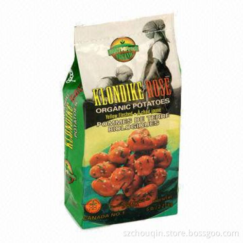 Plastic Bread Bags with Printed/Side Gusset, Made of PET, AL and PE
